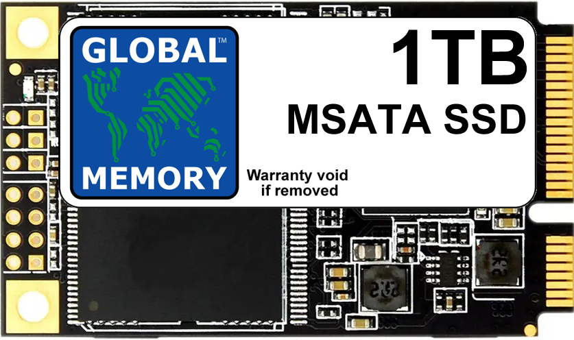 1TB MSATA SSD FOR LAPTOPS / DESKTOP PCs / SERVERS / WORKSTATIONS